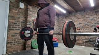 Deadlift training - 19th October 2021