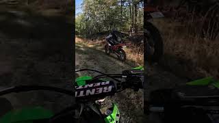 Ktm and Kawasaki trails