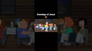 true drawings of jesus #familyguy #shorts #jesus #comedy