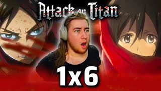 Exploring Mikasa's Haunting Past... AOT 1x6 REACTION