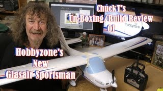 Hobbyzone Glasair Sportsman Un-Boxing Build Review