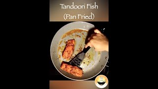 Tandoori Fish Recipe/Pan Fried Tandoori Fish/How to make Tandoori Fish at home/#shorts