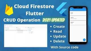 #2021 Flutter Firebase CRUD | Flutter with firebase firestore  updated | firestore with source code