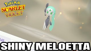 How to Get Shiny Meloetta in Pokemon Scarlet & Violet via Pokemon HOME!