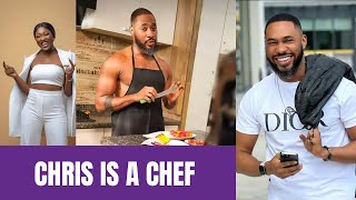 Chinenye Nnebe confirmed Chris Okagbue as a good chef.see her reasons #chinenyennebe #chrisokagbue