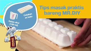 MR.DIY Life Hacks : Tips Masak Praktis ala MR.DIY