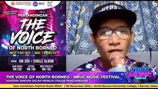 THE VOICE OF NORTH BORNEO - ASHZRIN - JANGAN SALAH MENILAI (TAGOR PANGARIBUAN)