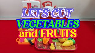 LET'S CUT VEGETABLES AND FRUITS || ASMR