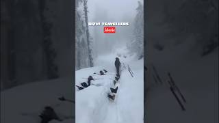 Nathiagali || Snow || Abbottabad  || 2023 #shorts #subscribe #bike_travel