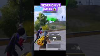 SKORPION VS M416 😱 (PUBG MOBILE) pubg #bgmi #pubg#bgmishorts#viral #lolzzzgaming like and subscribe