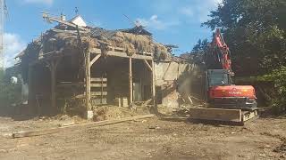 هدم بيت قديم في المانيا اسرع هدم 2022Demolition of an old house in Germany is the fastest demolition