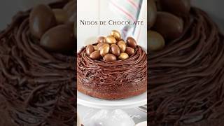 Decoración 🪺 nidos de #chocolate para #pascua Tips para pastelería . Ideas dulces . #easteregg