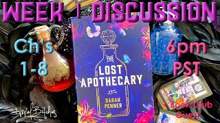 Week 1 Discussion - The Lost Apothecary