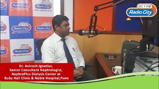 Dr.Avinash Igniatius, Senior Consultant Nephrologist, NephroPlus Dialysis center, Pune.