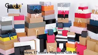 Magnetic Gift Boxes, Gift Bags, Shipping Cartons