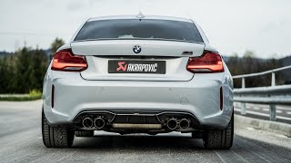 Akrapovic Slip-On + Linkpipe Titanium Exhaust For BMW M2 Competition (OPF Delete)