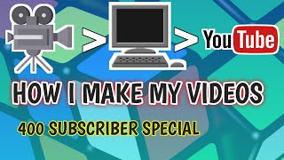 How I Make ALL Of My (Cubing) Videos || 400 Subscriber Special