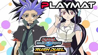 YuGiOh! Duel Links - Micas, Playmat e Icono - Lulu Obsidian Y Yuto