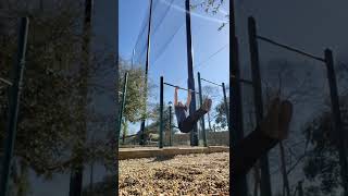 Calisthenics Muscle-Up & Front Lever Workout | L-Sit Muscle-Ups | Calisthenics Park Workout #shorts