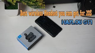 Haylou GT1 - Best budget touch enabled Bluetooth headset