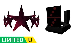 COMO CONSEGUIR Corona de Rubí Oscuro, [GRATIS] Domino negro y rojo GRATIS ROBLOX