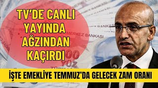 TV’de Baklayı Ağzından Çıkardı! İşte Emekliye Gelecek Zam Oranı