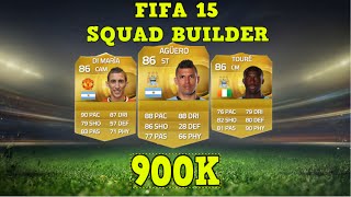 FIFA 15 - BPL 900K SQUAD BUILDER!!!!