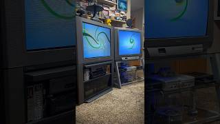 Halo 3 system link on big old CRT TVs