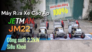 Máy Rửa Xe Cao Áp Jetman 2.2Kw JM22