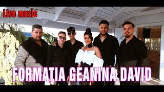 Formatia Geanina David - colaj nou cantece de joc | cover viata omului | 4K Video