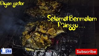 Libur Mancing waktunya untuk bakar2//ikan mujair bakar sambal kecap