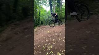 I got so much speed😳💨 #mtb #dirtjumps #shortvideos #speedy