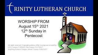 Worship 22nd August 2021