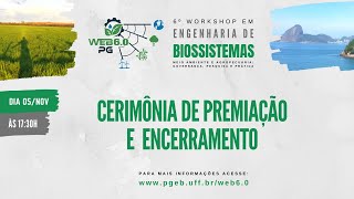 DIA 05 - 17:30 - Cerimônia de Premiação e  Encerramento