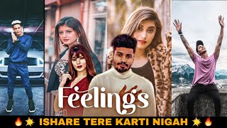 Ishare tere karti nigah tiktok | इशारे तेरी करती निगाह | Sumit Goswami - Feelings | #Trendbolte