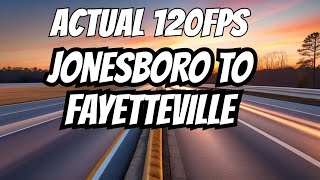 IMMERSIVE Video | Drive on S.R. 54 | Experience Jonesboro & Fayetteville, GA (Jan 2023)