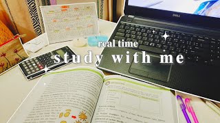 30 mins real time study with me🌷soft piano music (no talking)📒 | Bangladesh🇧🇩