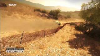 Colin McRae DiRT 2 DEMO replay run. INTEL C2D E7200 + ASUS EAH5770 Voltage Tweak