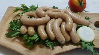 Homemade Chicken Sausages -  Salchichas de pollo caseras