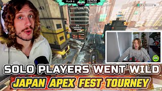 Back to Back in a Solo Loby is Insane ! - Japan Apex Fest Tourney - The NiceWigg Watch Party