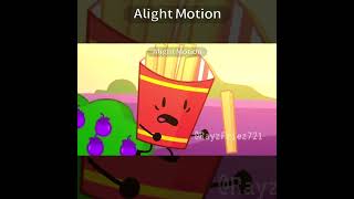 I LIKE TO PUMP IT || BFDI / BFDIA / OSC #alightmotion #bfdia #bfdi #osc #frierayistheonlyvalidship