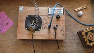 DIY 'Macumbista' noise, feedback machine!