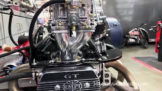 Powerhaus Built 2110cc Air-Cooled VW Engine with Dual 44IDF Weber Carburetors & Porsche   Shroud