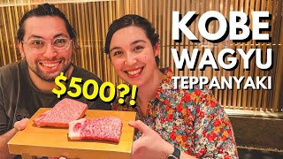 We tried the MOST EXPENSIVE KOBE WAGYU in Japan! Kobe Beef Steak Mouriya Gion