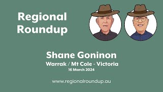 Shane Goninon - Warrak / Mt Cole (Vic)