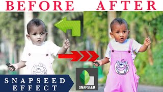 How to edit old photo into new photo in SNAPSEED | MOCHA MEDIA | SNAPSEED EDITING