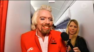 WATCH: What happens when Richard Branson loses a bet?