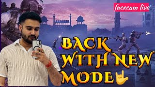 FACECAM LIVE WITH ARYA SAIKI😍 BACK WITH NEW MODE😍// ROAD TO 5k…. #bgmi #pubgmobile