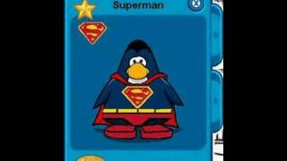 SUPERMAN ON CLUB PENGUIN