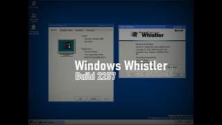 Windows Whistler Build 2257